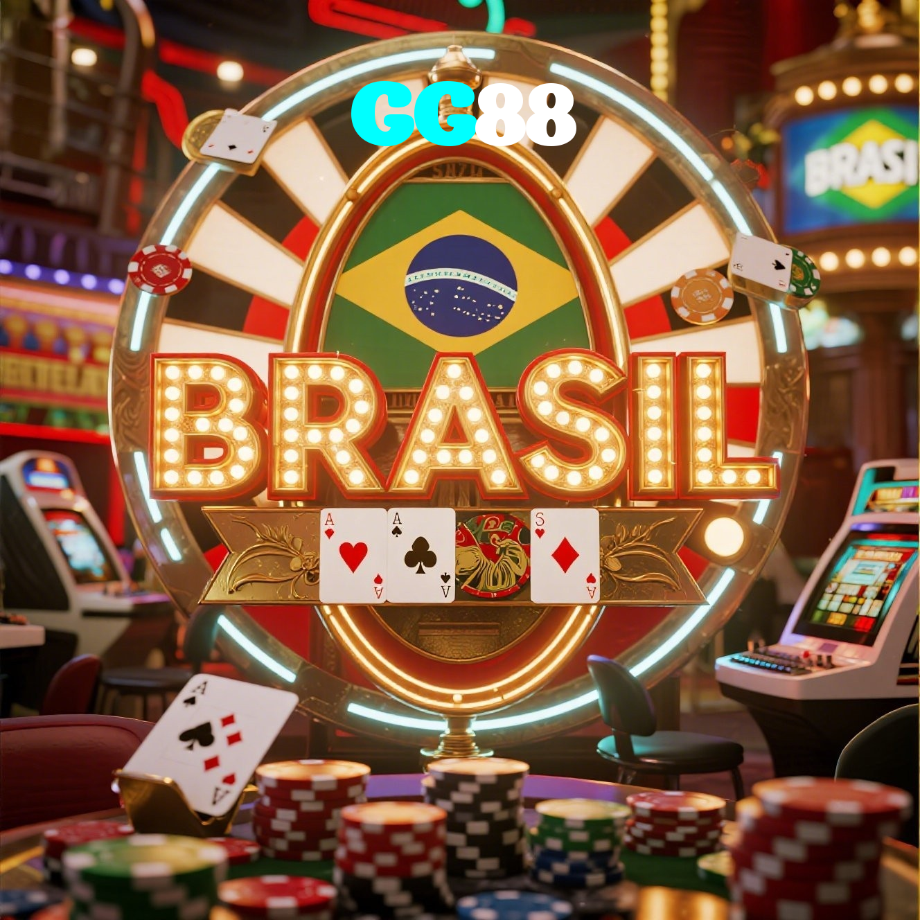 GG88：Jogue poker no nosso cassino e conquiste vitórias épicas!