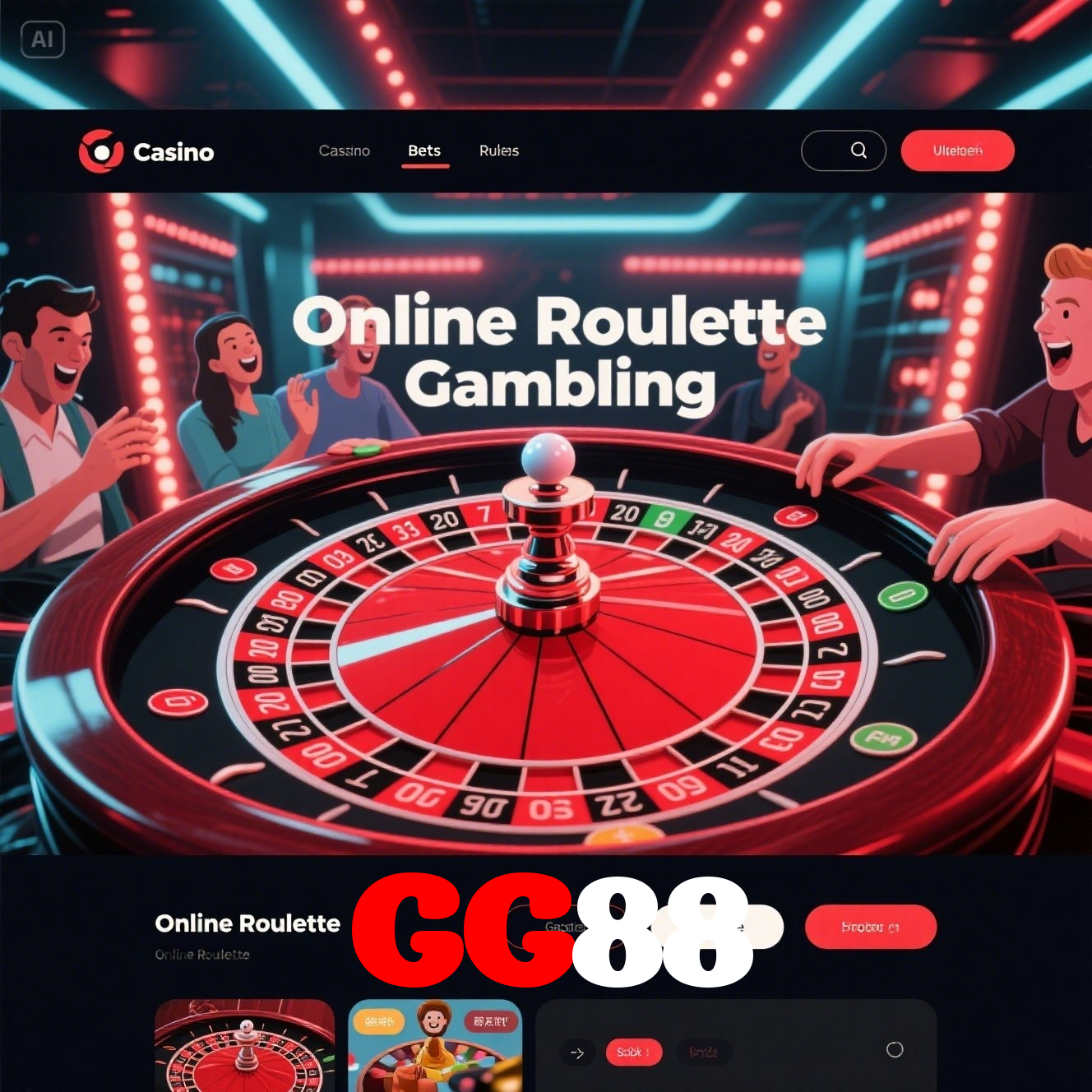 GG88:No nosso cassino, a emoção nunca para! Jogue agora!