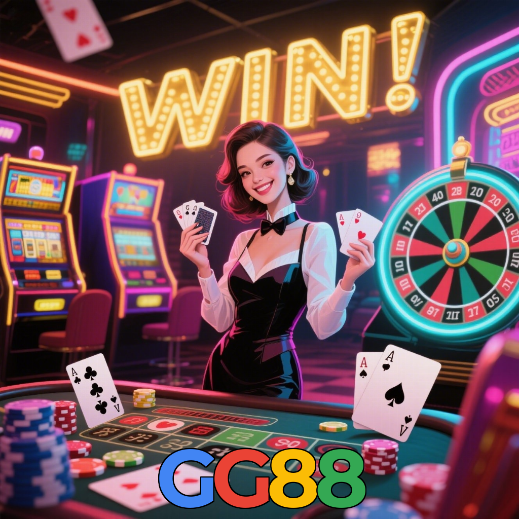 GG88:Jogue no nosso cassino e prove sua habilidade nas cartas de poker!