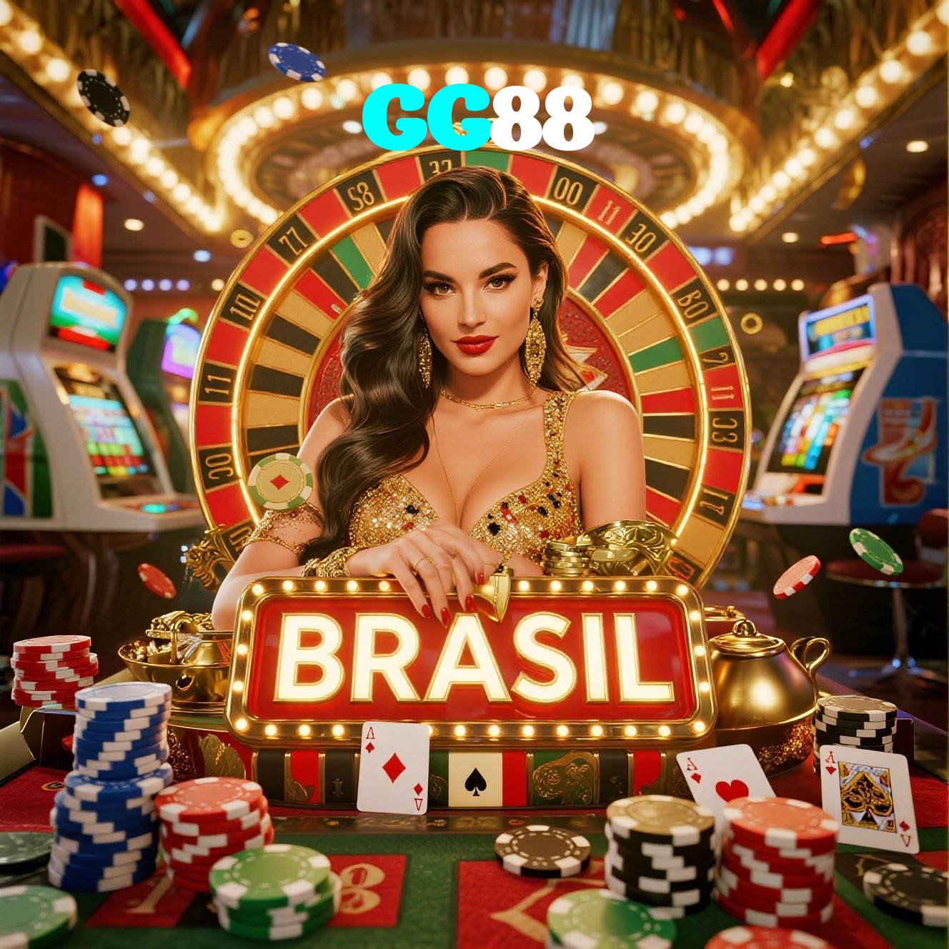 GG88:Gire as slots e vença com grandes prêmios!