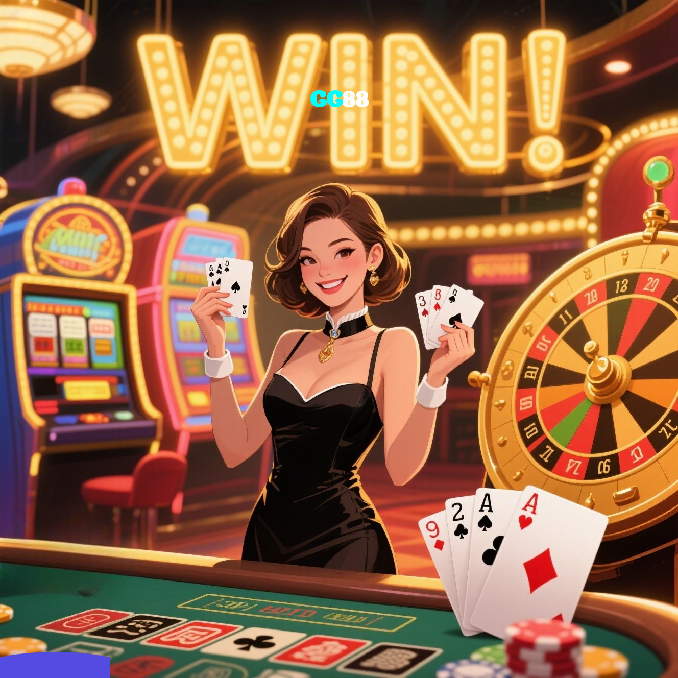 GG88：Aposte no futebol e conquiste prêmios em blackjack e roleta!